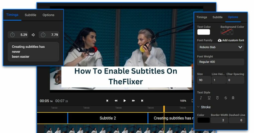 How To Enable Subtitles On TheFlixer