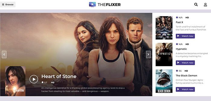 Visit TheFlixer's Official Website: