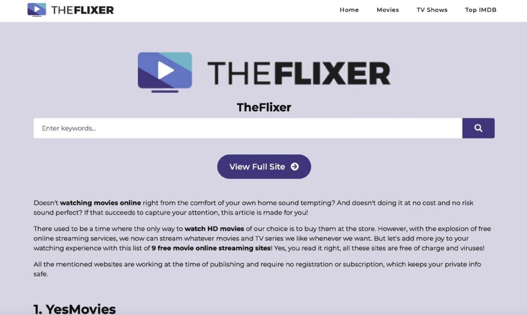 What Is Theflixer