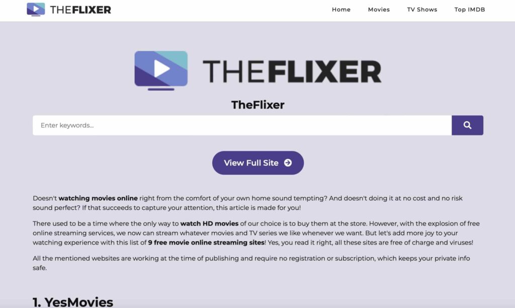 Understanding TheFlixer: