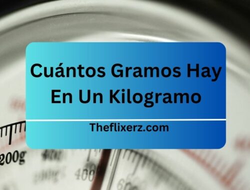 Cuántos Gramos Hay En Un Kilogramo