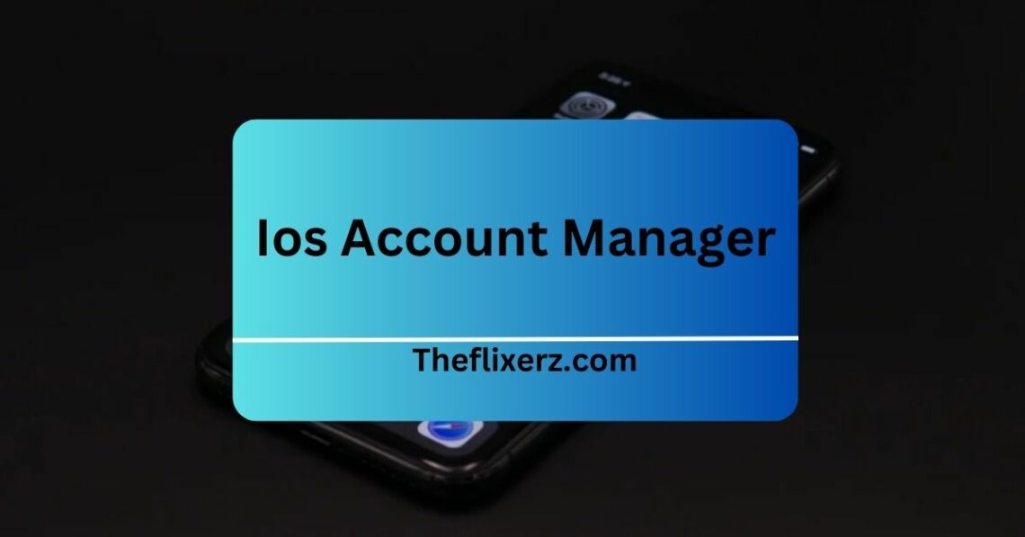 Ios Account Manager