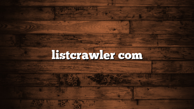 listcrawler com