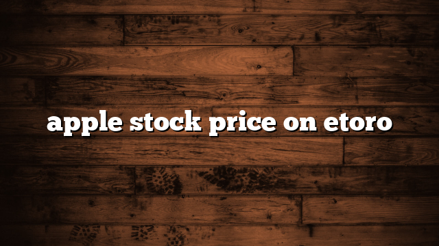 apple stock price on etoro