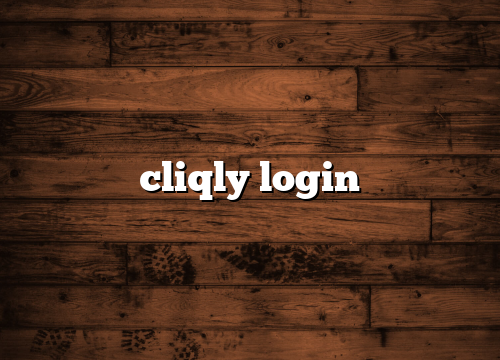 cliqly login