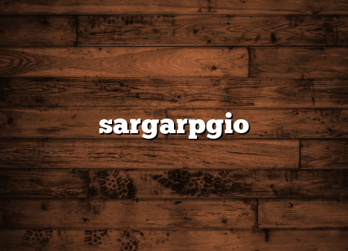 sargarpgio