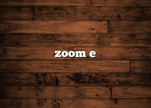 zoom茅e