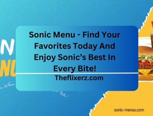 Sonic Menu