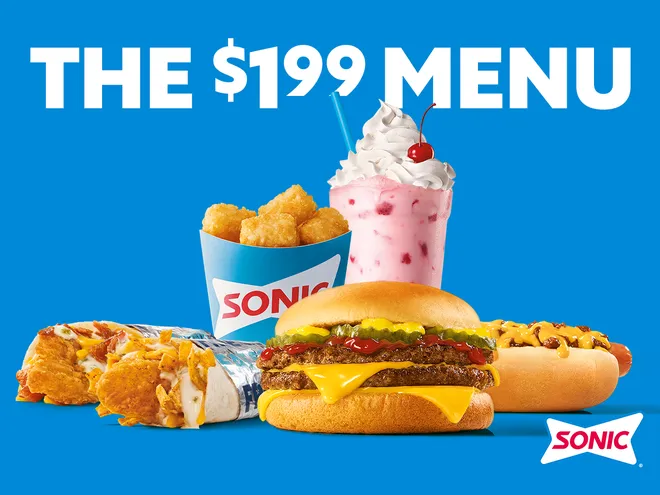 What Items Are Included In The Sonic Menu? 